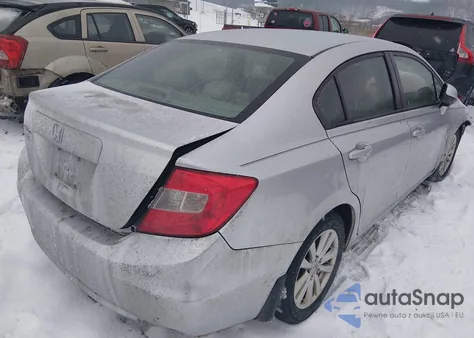 2012 Honda Civic Ex z USA, uszkodzony, nr VIN 2HGFB2F84CH312420